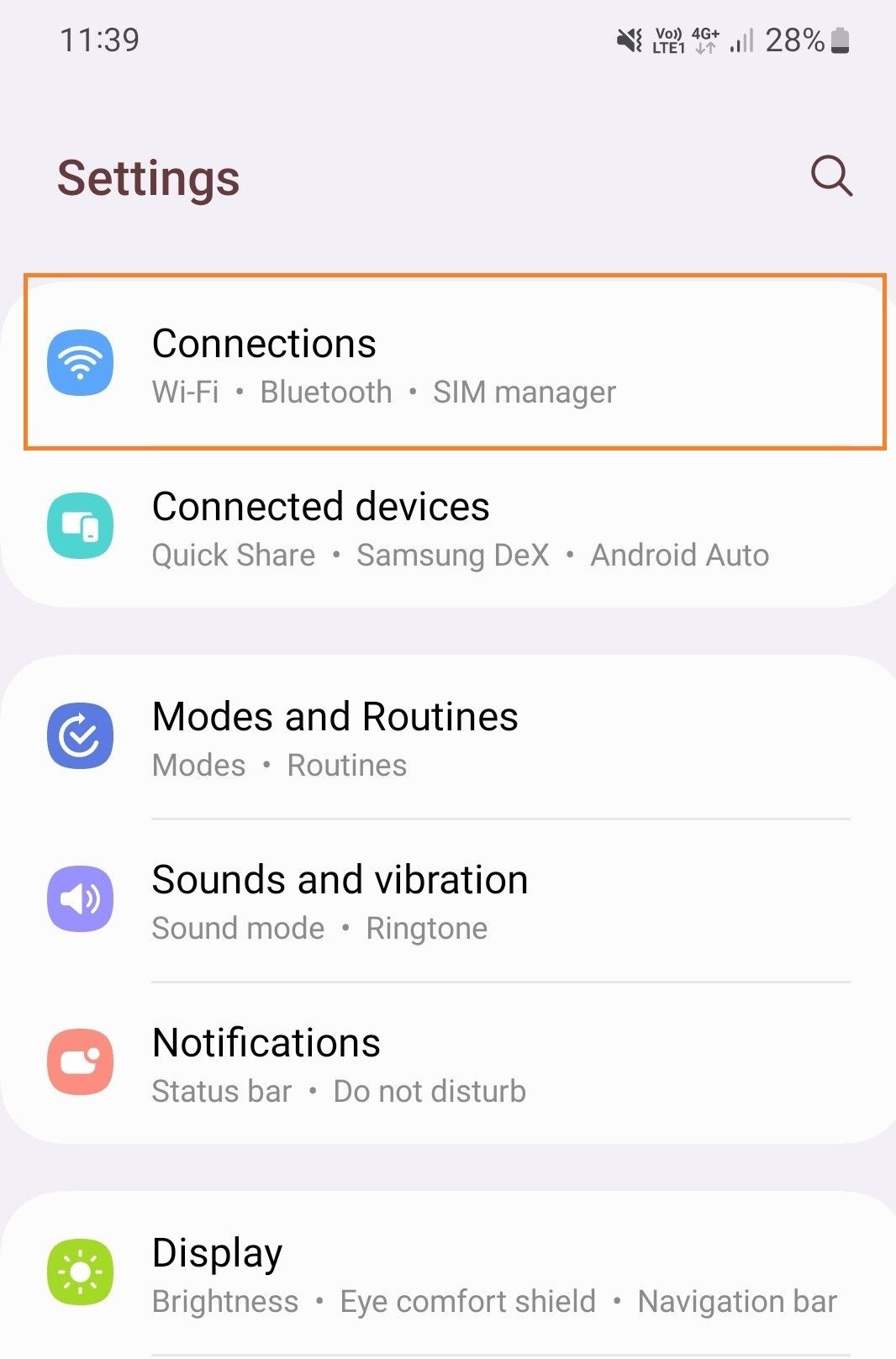 On your Android device, open Settings > Wi-Fi & Network/Connections.