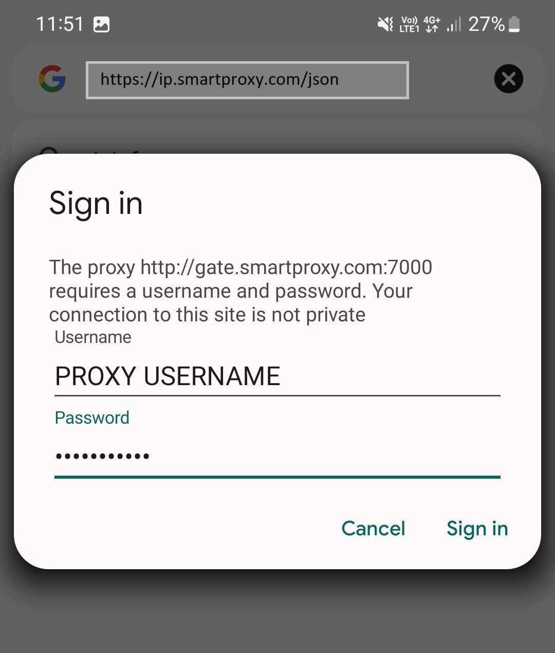 Sign in prompt to enable proxies