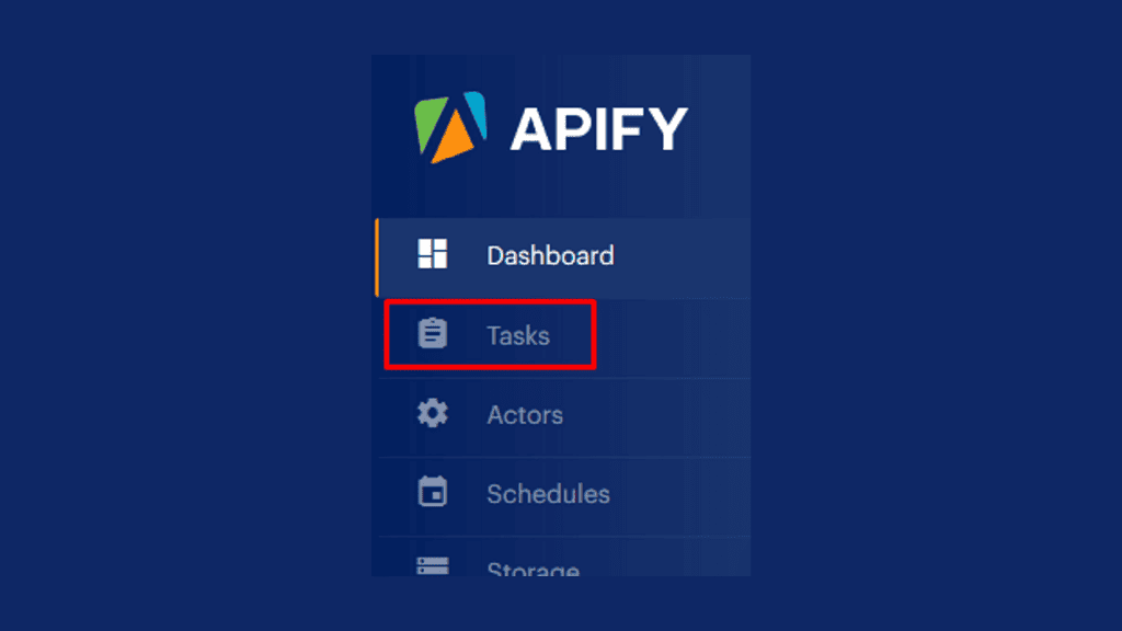 Apify tasks