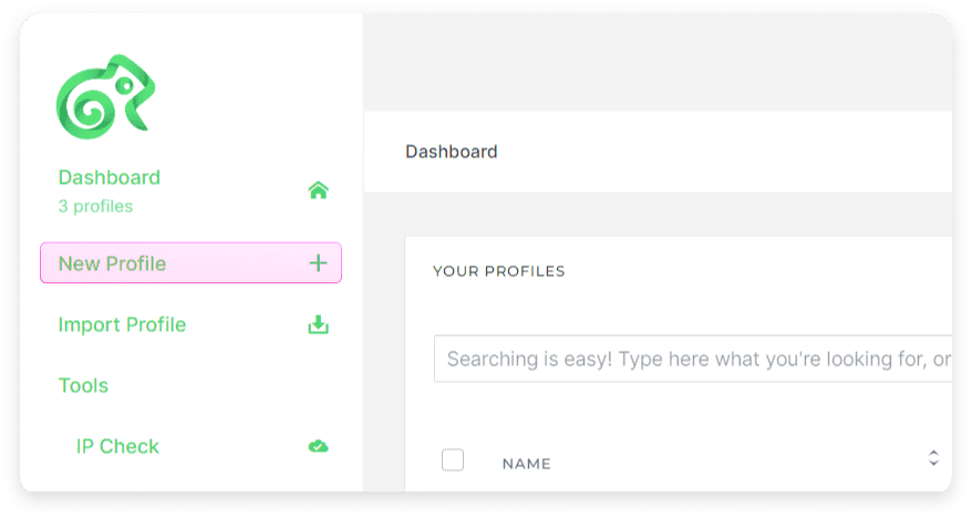 Kameleo integration profile