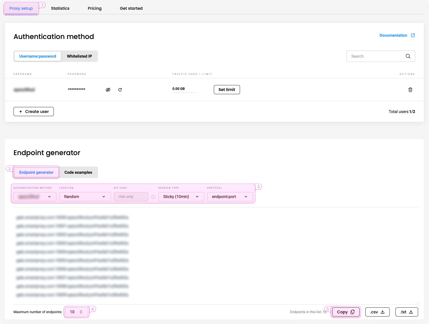 Integration with residential proxies