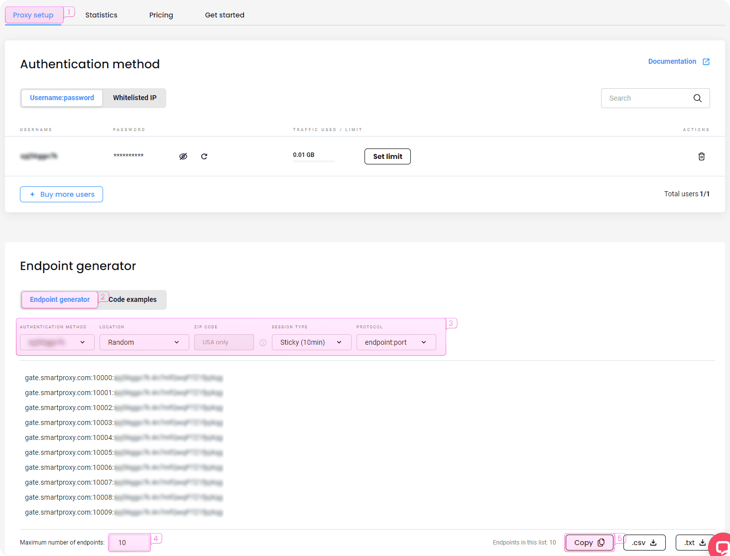 Integration with residential proxies