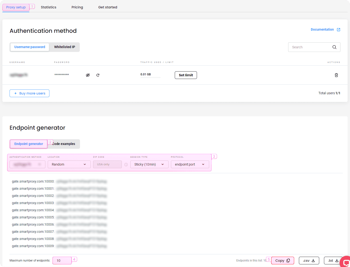 Integration with residential proxies