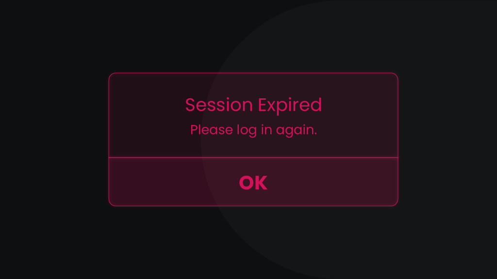 Facebook Error: Session Expired